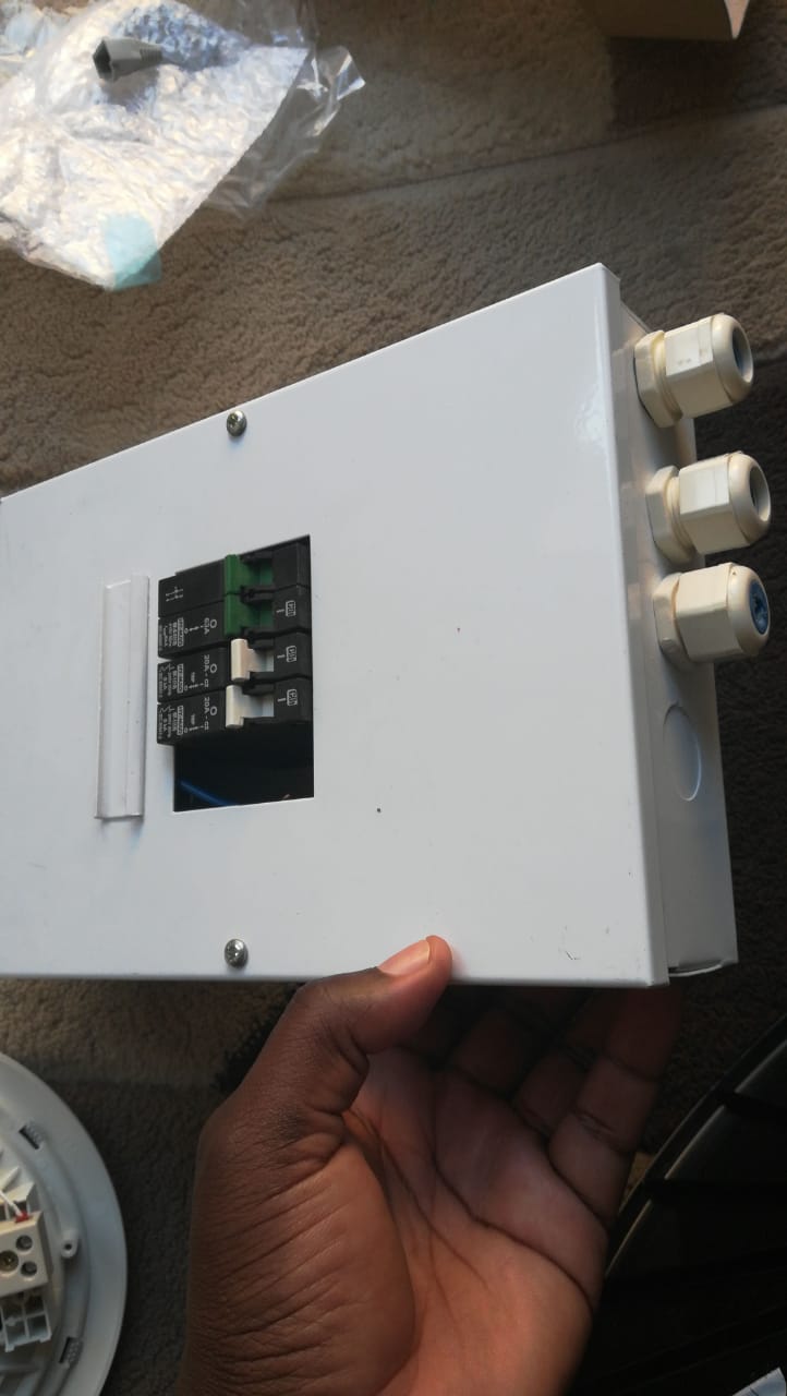 Electrical DB setup